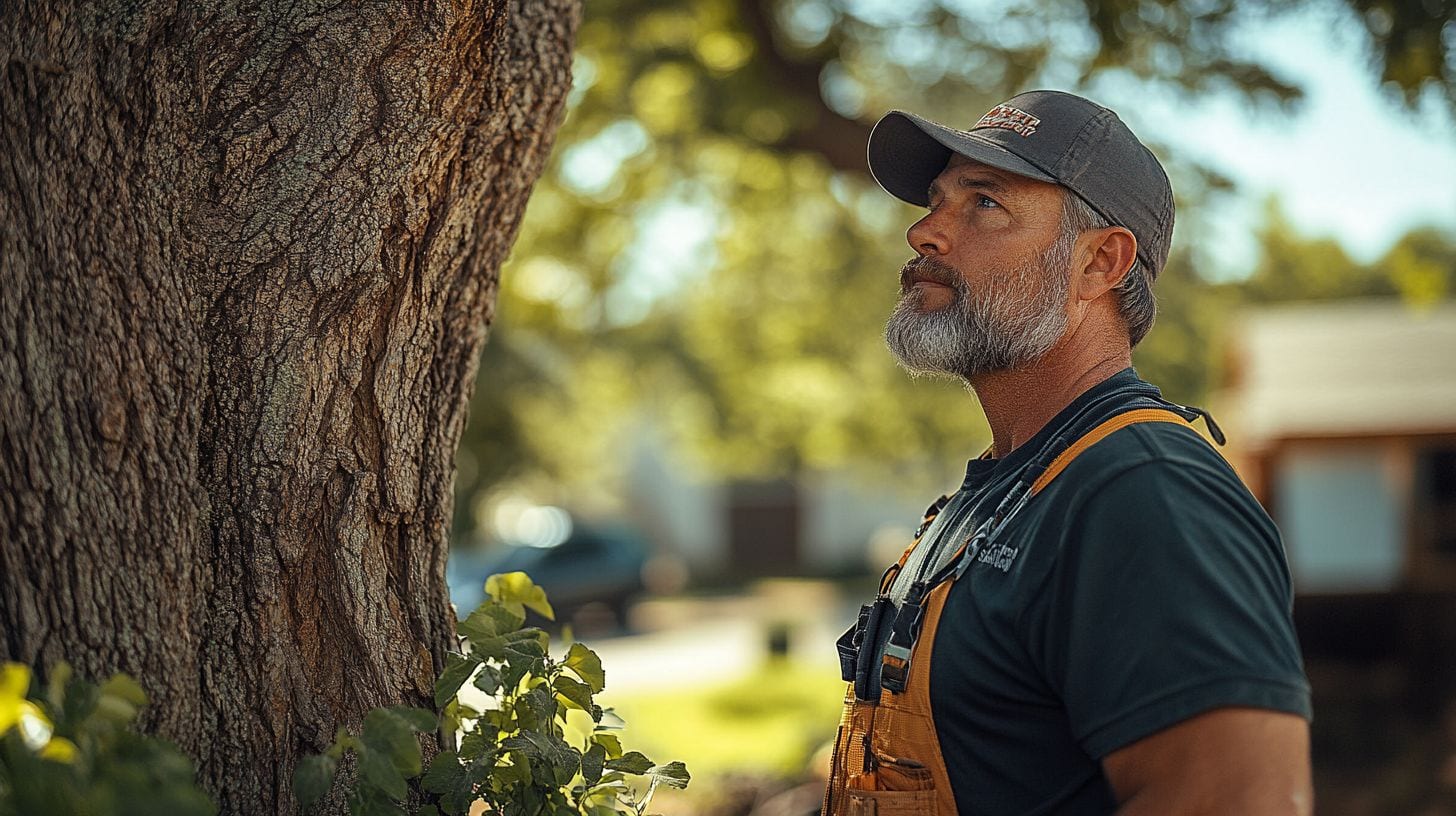 whitebeardwizard_A_photo_of_a_tree_service_company_crew_careful